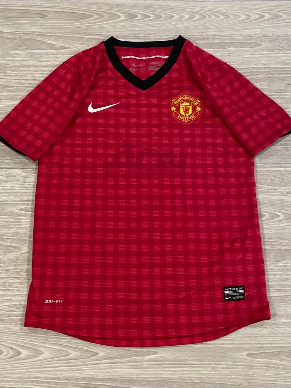 Nike 2012/13 Manchester United Home Soccer Jersey 479266-623 Youth Size Medium